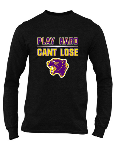 Camden Panthers Play Hard, Can't Lose Men's Premium LS T-Shirt