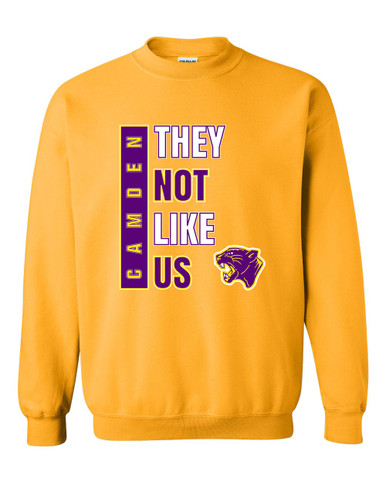 Camden Panthers They Not Like Us #1 Men's Sweatshirt