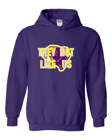 Camden Panthers They Not Like Us #2 Men's Hoodie