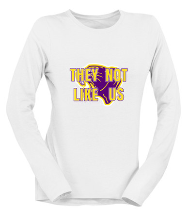 Camden Panthers They Not Like Us #2 Women's Premium LS T-Shirt