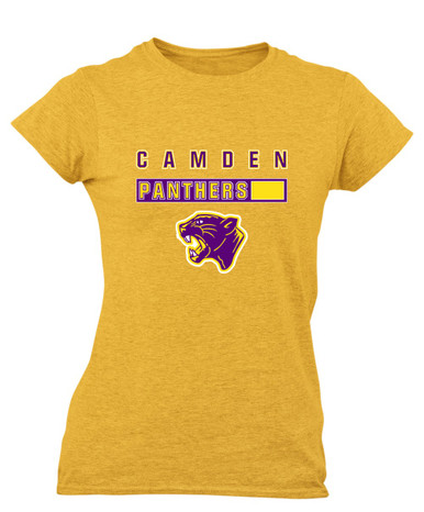 Camden Panthers Mascot #7 Women's Premium SS T-Shirt