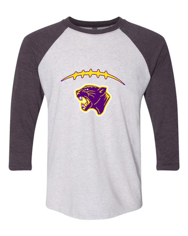 Camden Panthers Football #2 Men's Baseball T-Shirt
