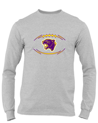 Camden Panthers Football #3 Men's LS T-Shirt