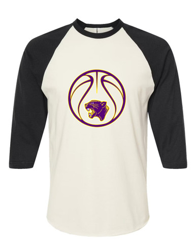 Camden Panthers Basketball #2 Women's Baseball T-Shirt