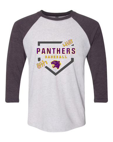 Camden Panthers Baseball #2 Women's Baseball T-Shirt