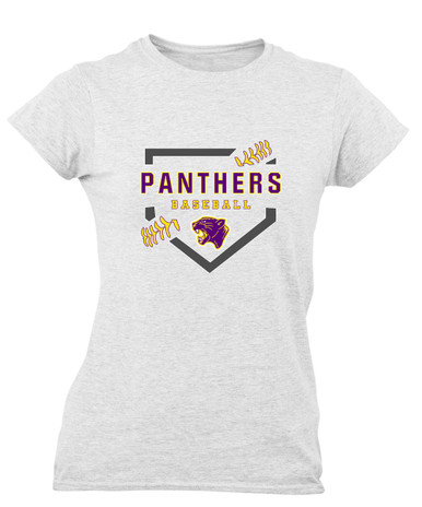Camden Panthers Baseball #2 Women's Premium SS T-Shirt