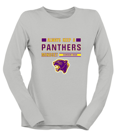 Camden Panthers Mindset Women's Premium LS T-Shirt