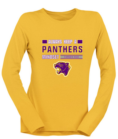 Camden Panthers Mindset Women's LS T-Shirt