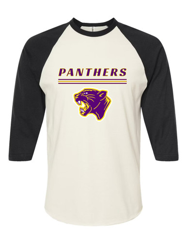 Camden Panthers Mascot #8 Men's Baseball T-Shirt