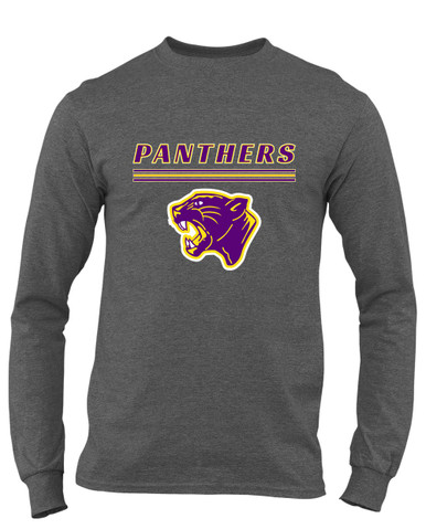 Camden Panthers Mascot #8 Men's LS T-Shirt