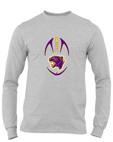 Camden Panthers Football #4 Men's LS T-Shirt