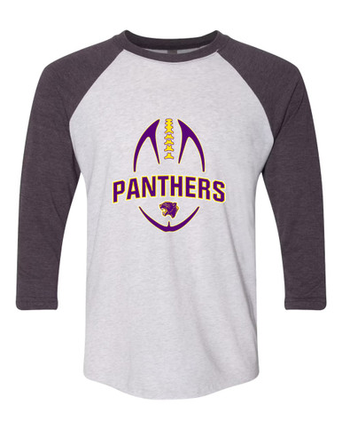 Camden Panthers Football #5 Men's Baseball T-Shirt