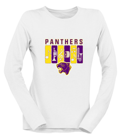 Camden Panthers Band # 2 Women's Premium LS T-Shirt