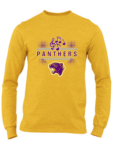 Camden Panthers Band # 3 Men's LS T-Shirt
