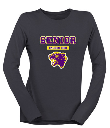 Camden Panthers Senior #2 Women's Premium LS T-Shirt