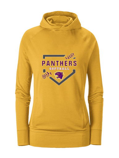 Camden Panthers Softball #2 Women's Hoodie