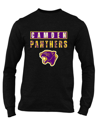 Camden Panthers Mascot #9 Men's LS T-Shirt