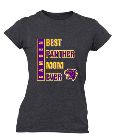 Camden Panthers Best Panther Mom Women's SS T-Shirt