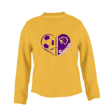 Camden Panthers Heart Soccer Women's Sweatshirt
