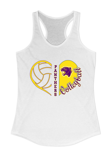 Camden Panthers Heart Volleyball Women's Tank Top