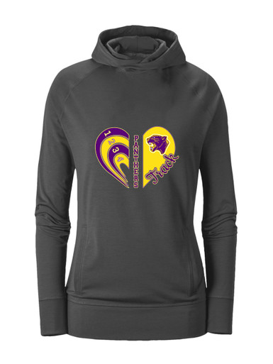 Camden Panthers Heart Track Women's Hoodie