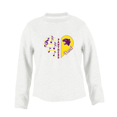Camden Panthers Heart Band Women's Sweatshirt