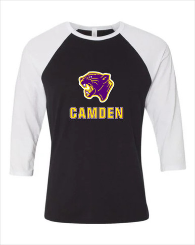Camden Panthers Mascot #2 Men's Baseball T-Shirt