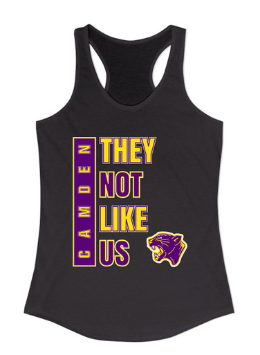 Camden Panthers They Not Like Us #1 Women's Tank Top