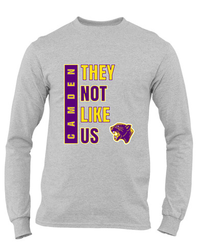 Camden Panthers They Not Like Us #1 Men's Premium LS T-Shirt