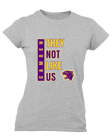 Camden Panthers They Not Like Us #1 Women's SS T-Shirt