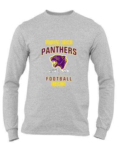 Camden Panthers Football #6 Men's Premium LS T-Shirt