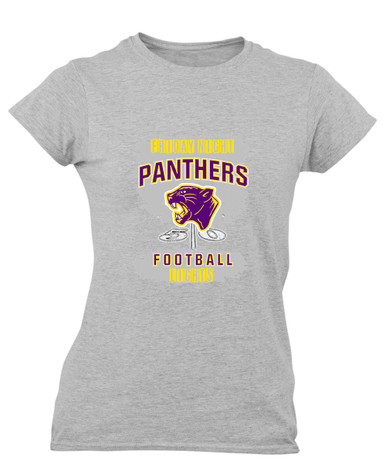 Camden Panthers Football #6 Women's Premium SS T-Shirt