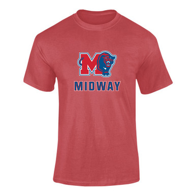 Midway Panthers M Body Script Mascot #2 Men's Premium SS T-Shirt