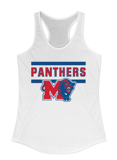 Midway Panthers M Body Script Mascot #5 Women's Tank Top