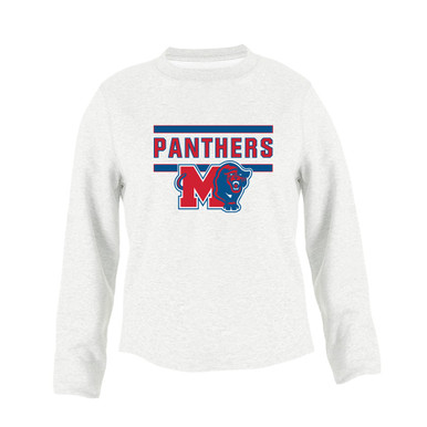 Midway Panthers M Body Script Mascot #5 Women's Sweatshirt