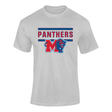 Midway Panthers M Body Script Mascot #5 Men's Premium SS T-Shirt