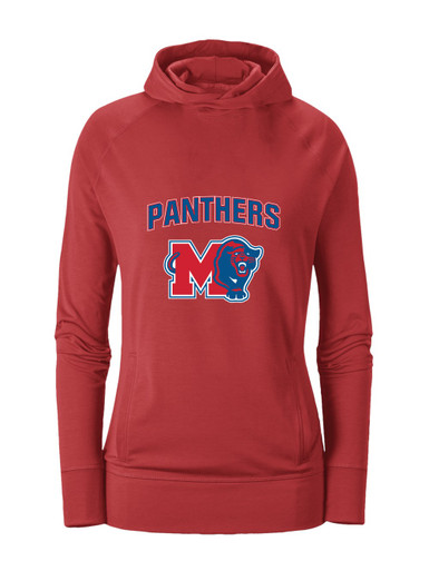 Midway Panthers M Body Script Mascot #6 Women's Hoodie