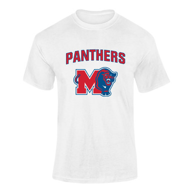 Midway Panthers M Body Script Mascot #6 Men's Premium SS T-Shirt