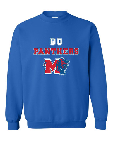 Midway Panthers M Body Script Go Team Men's Sweatshirt