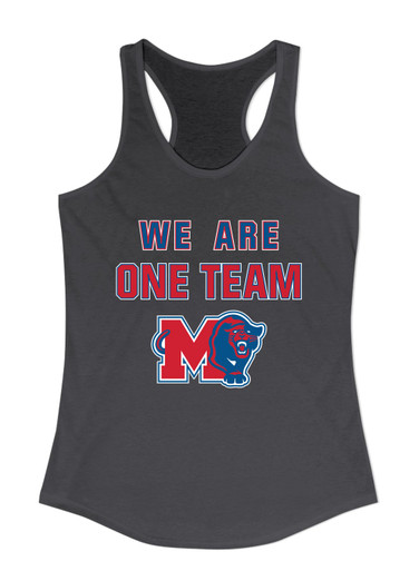 Midway Panthers M Body Script We Are One Team Women's Tank Top