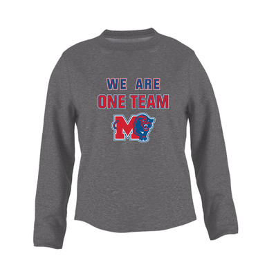 Midway Panthers M Body Script We Are One Team Women's Sweatshirt
