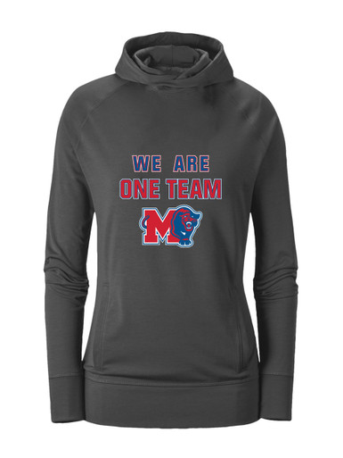 Midway Panthers M Body Script We Are One Team Women's Hoodie