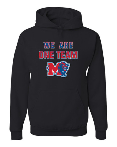 Midway Panthers M Body Script We Are One Team Men's Premium Hoodie