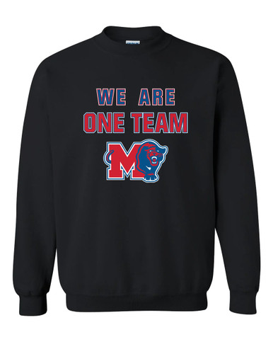 Midway Panthers M Body Script We Are One Team Men's Sweatshirt