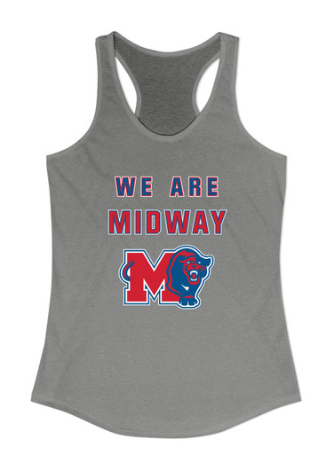 Midway Panthers M Body Script We Are Women's Tank Top