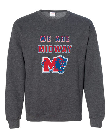 Midway Panthers M Body Script We Are Men's Sweatshirt