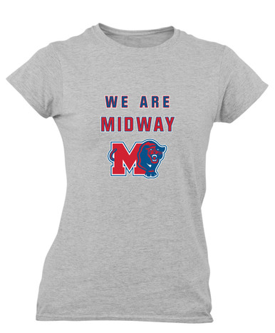 Midway Panthers M Body Script We Are Women's Premium SS T-Shirt