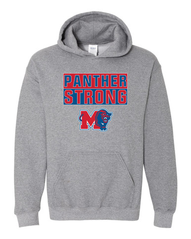 Midway Panthers M Body Script Strong #1 Men's Hoodie