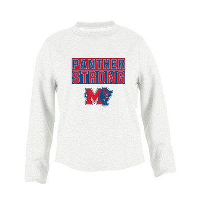 Midway Panthers M Body Script Strong #1 Women's Sweatshirt
