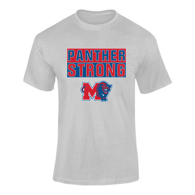 Midway Panthers M Body Script Strong #1 Men's SS T-Shirt
